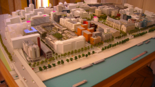 Maquette du projet de Vinci pour Paris 7 (Julien Beideler)